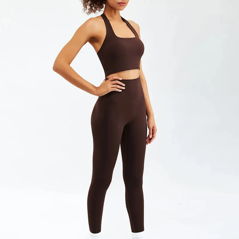 2/3PCS Soft Breathable High Waist Sportwear Set