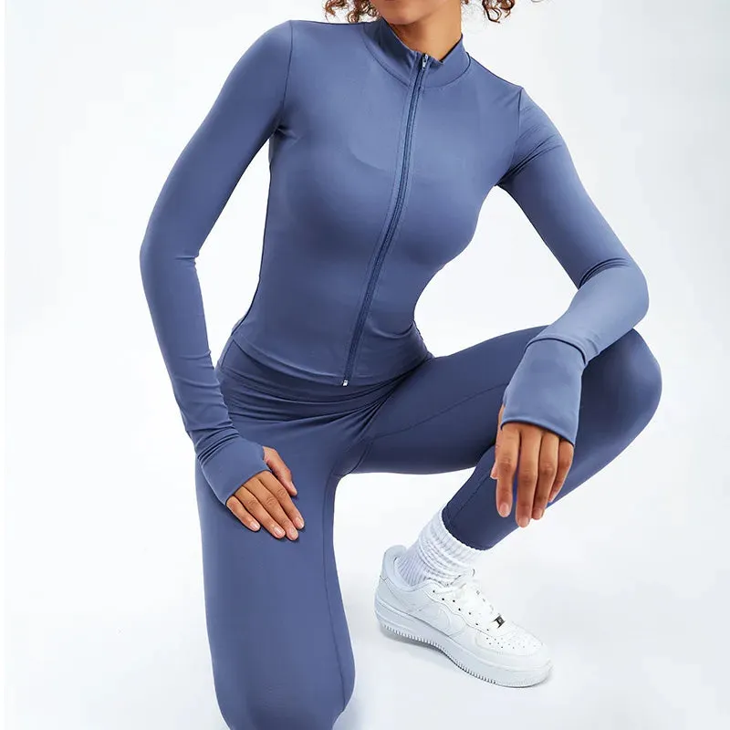2/3PCS Soft Breathable High Waist Sportwear Set