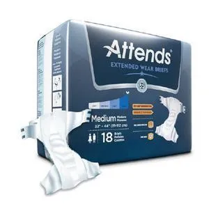 Attends Extended Wear Breathable Brief