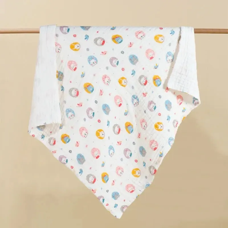 Breathable Muslin Cotton Baby Swaddle Blanket