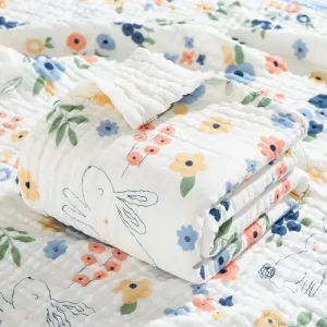 Breathable Muslin Cotton Baby Swaddle Blanket