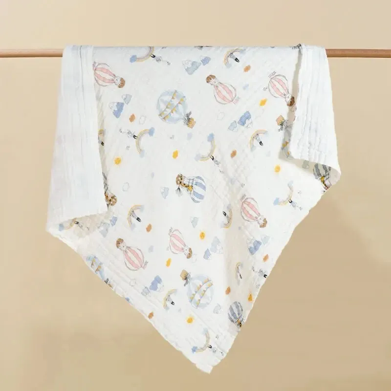 Breathable Muslin Cotton Baby Swaddle Blanket