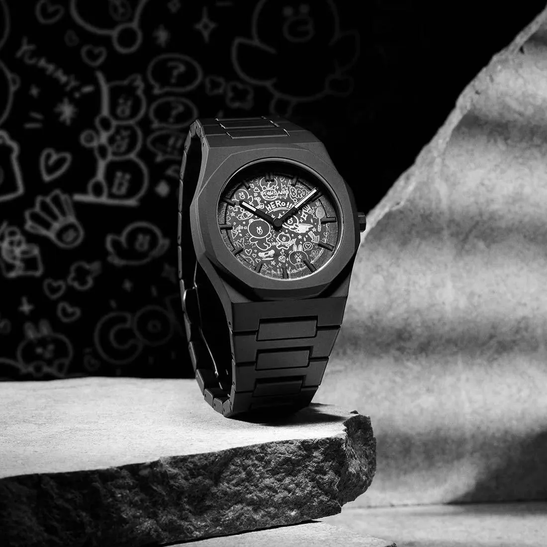 D1 Milano x Line Friends Watch D1-PCBJLF