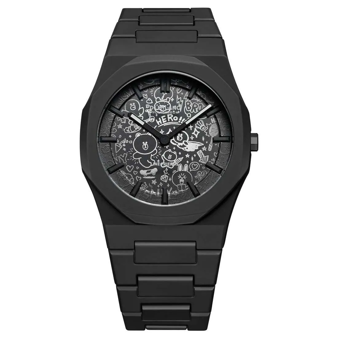 D1 Milano x Line Friends Watch D1-PCBJLF