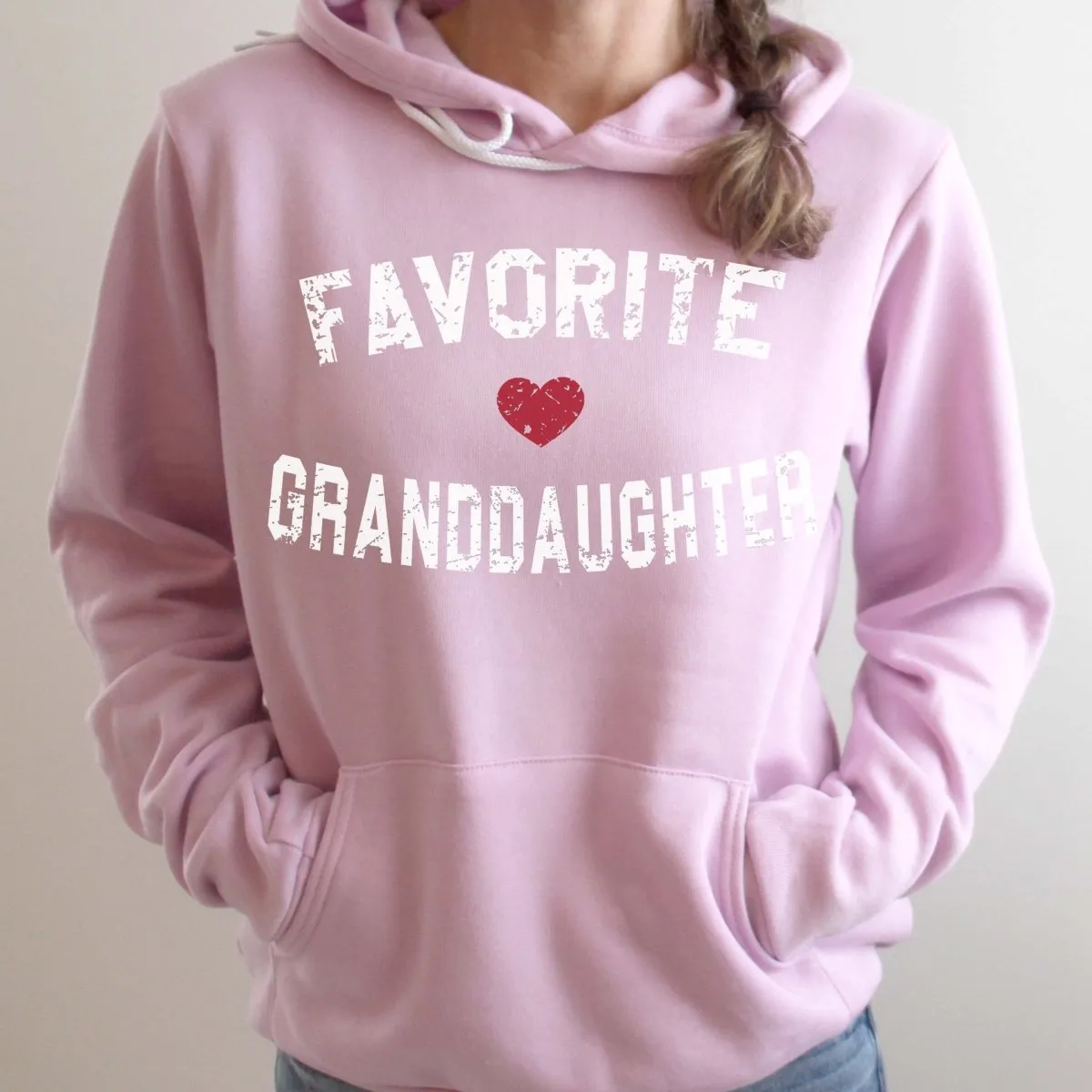 Favorite Granddaughter Bella Hoodie Sweatshirt