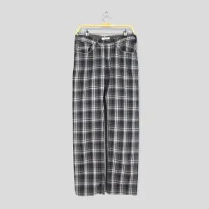 Hiromichi Japanese Tartan Checkered Pants Size 30x29