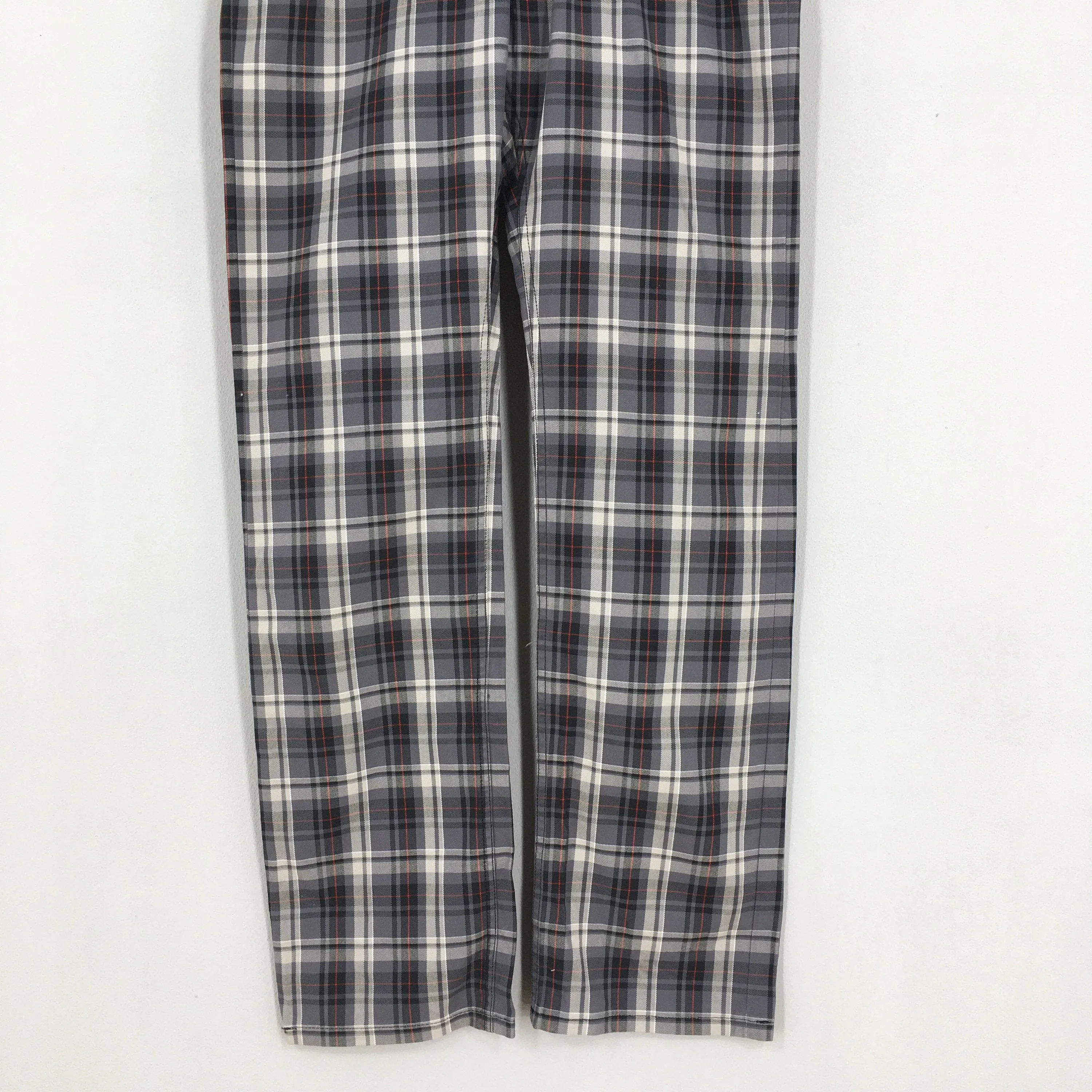 Hiromichi Japanese Tartan Checkered Pants Size 30x29