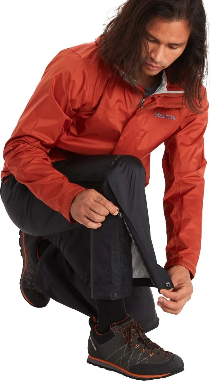 Marmot Precip Eco Full Zip Pant Long Black | Buy Marmot Precip Eco Full Zip Pant Long Black here | Outnorth