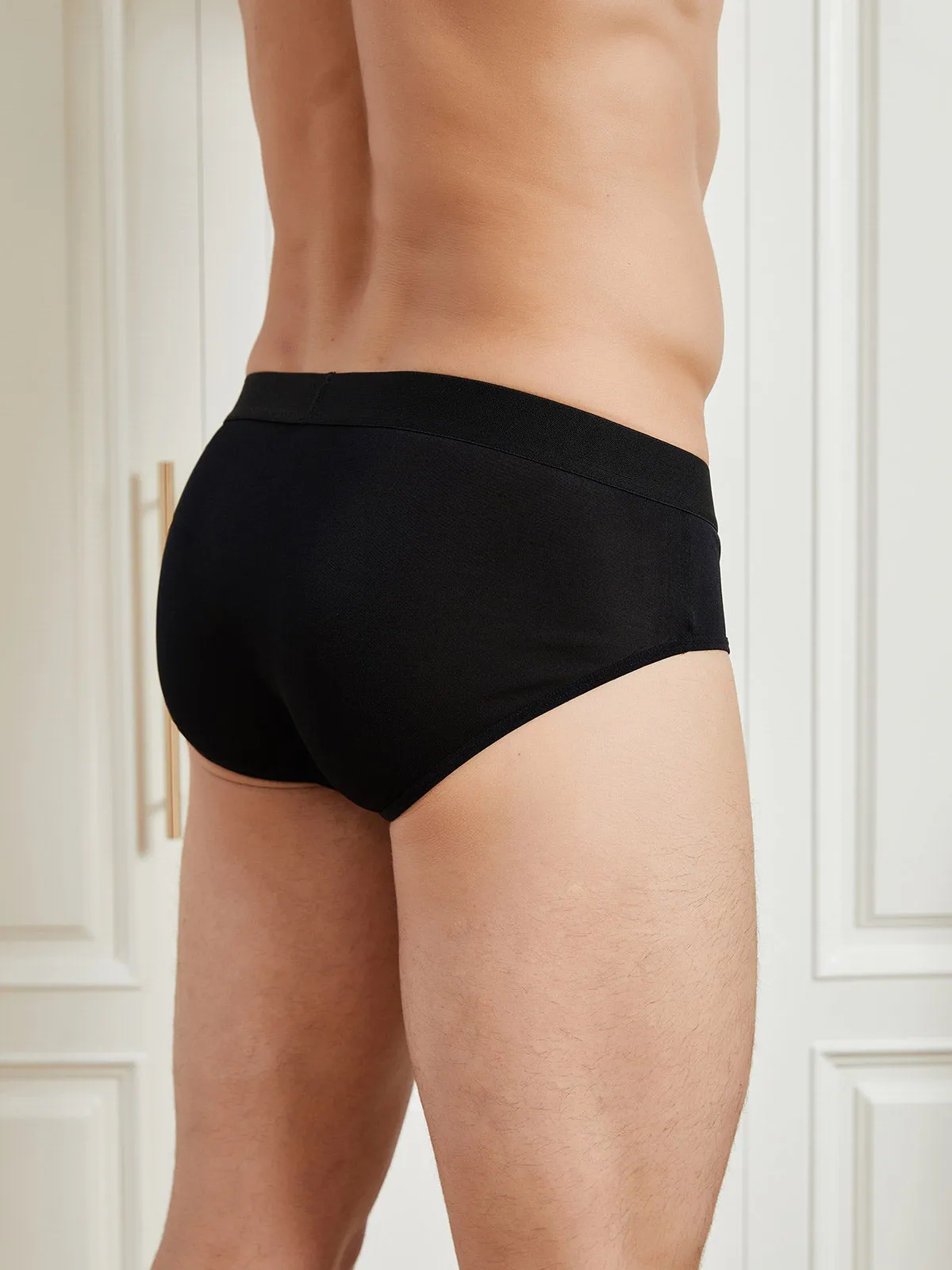 Men's Breathable Silk Knitted Underwear