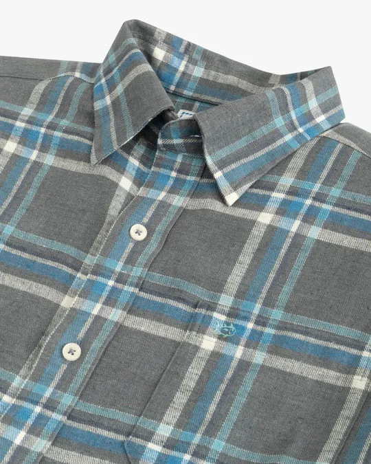 Men's Flannel Reid Plaid Long Sleeve Sportshirt