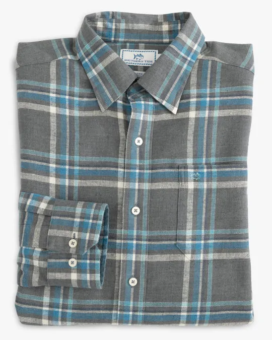 Men's Flannel Reid Plaid Long Sleeve Sportshirt