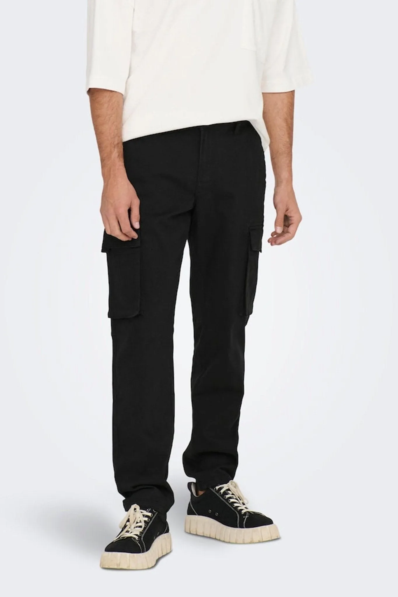 Next Cargo Pants - Svart