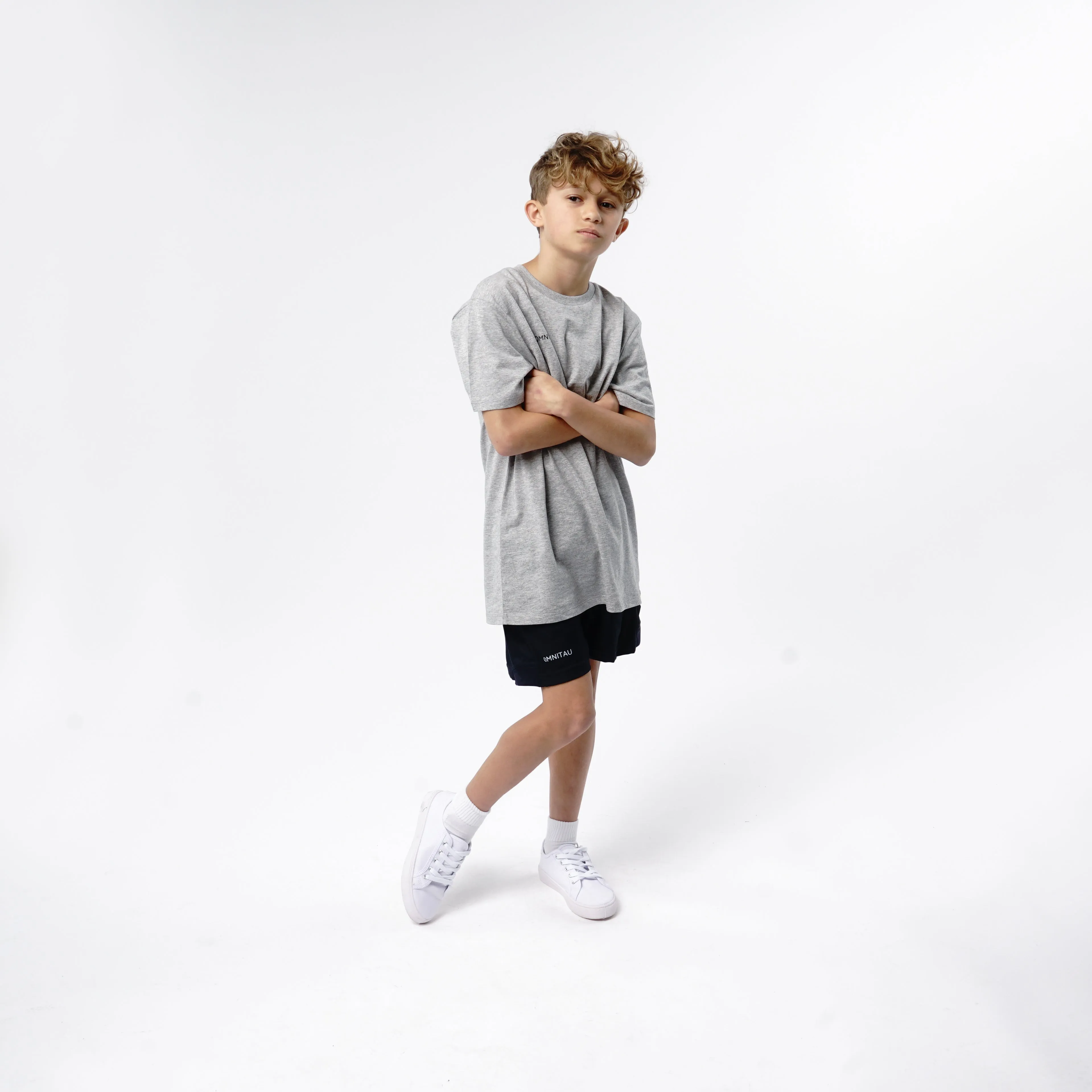 Omnitau Kid's Breathable Core Rugby Shorts - Navy