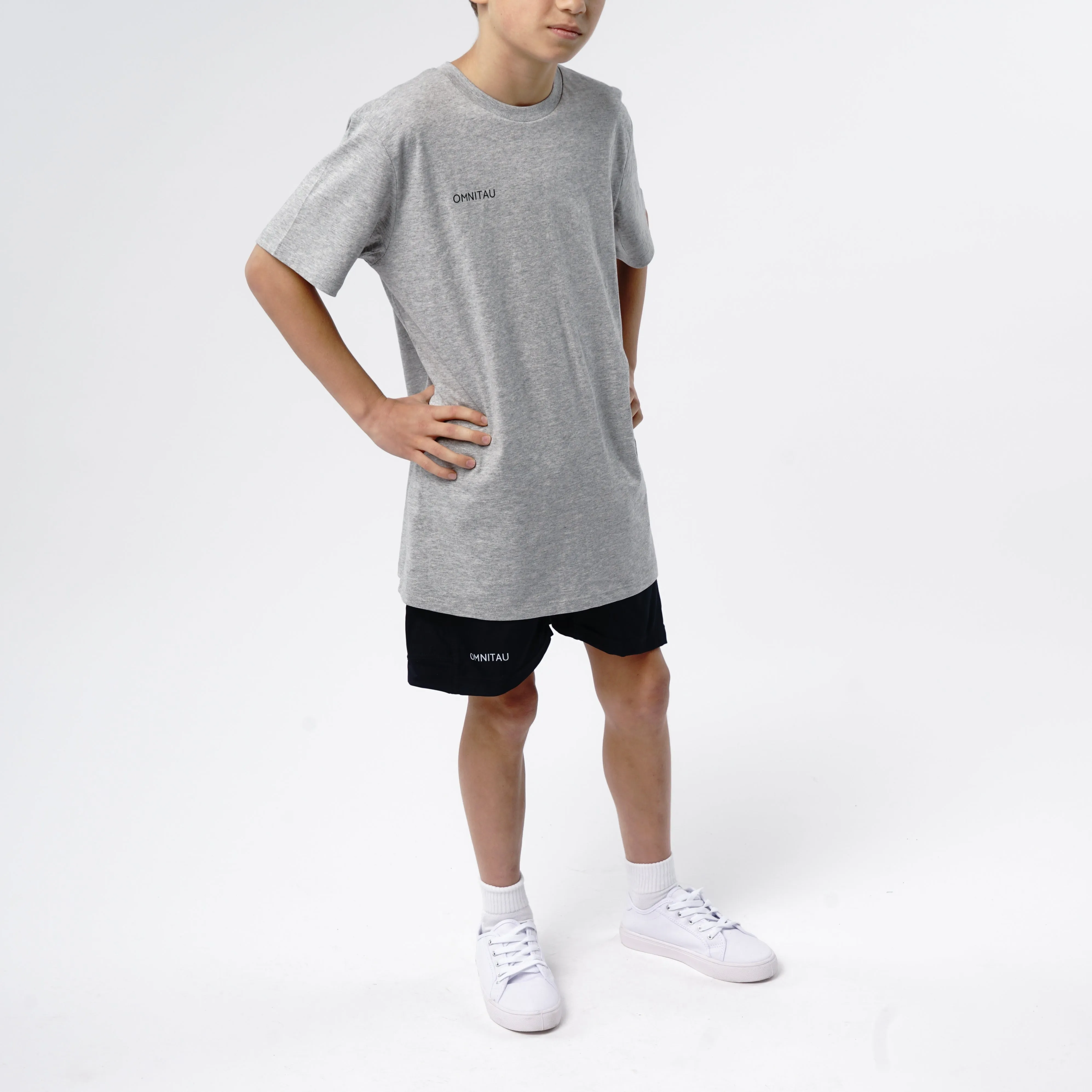 Omnitau Kid's Breathable Core Rugby Shorts - Navy