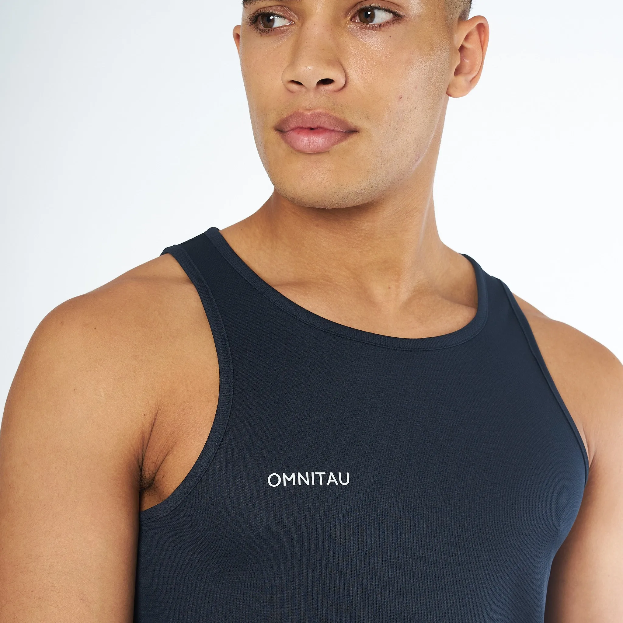Omnitau Men's Team Sports Breathable Vest - Navy