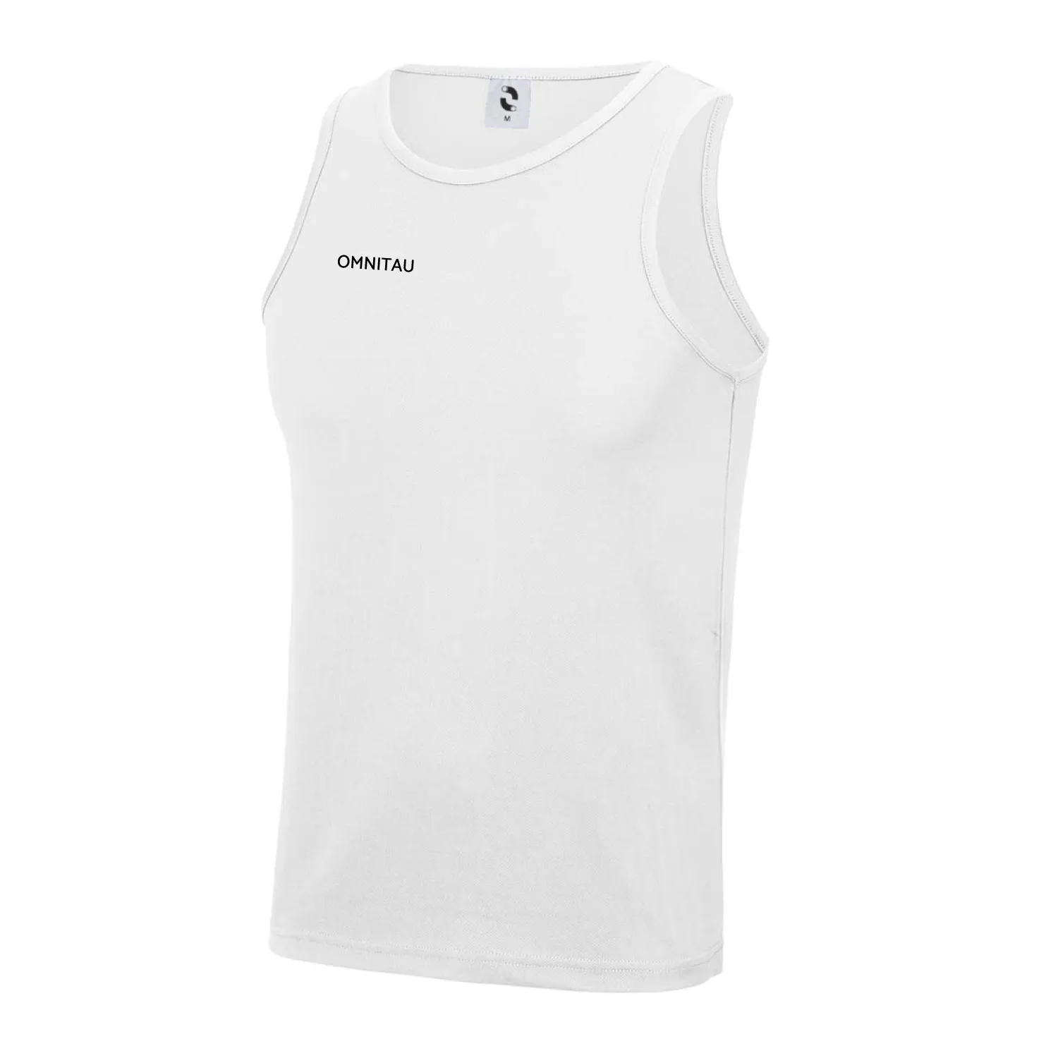 Omnitau Men's Team Sports Breathable Vest - White