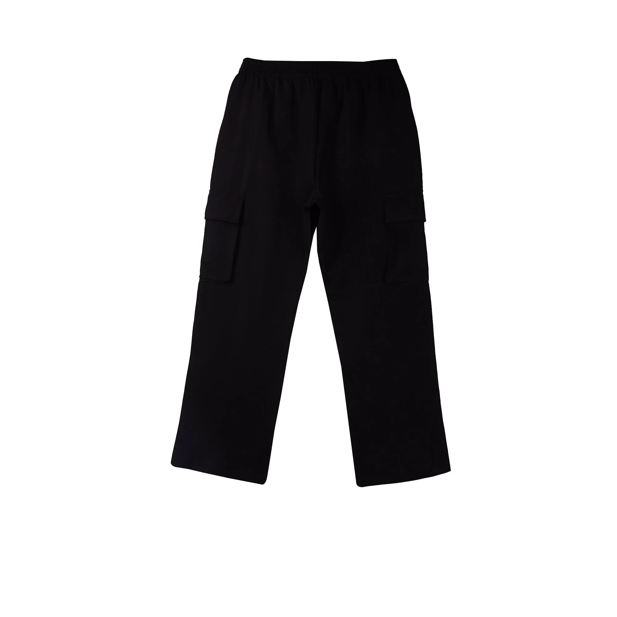 Petrol Ladies Basic Non-Denim Cargo Pants Mid-Rise Rinse Wash Fabric 169300 (Black)