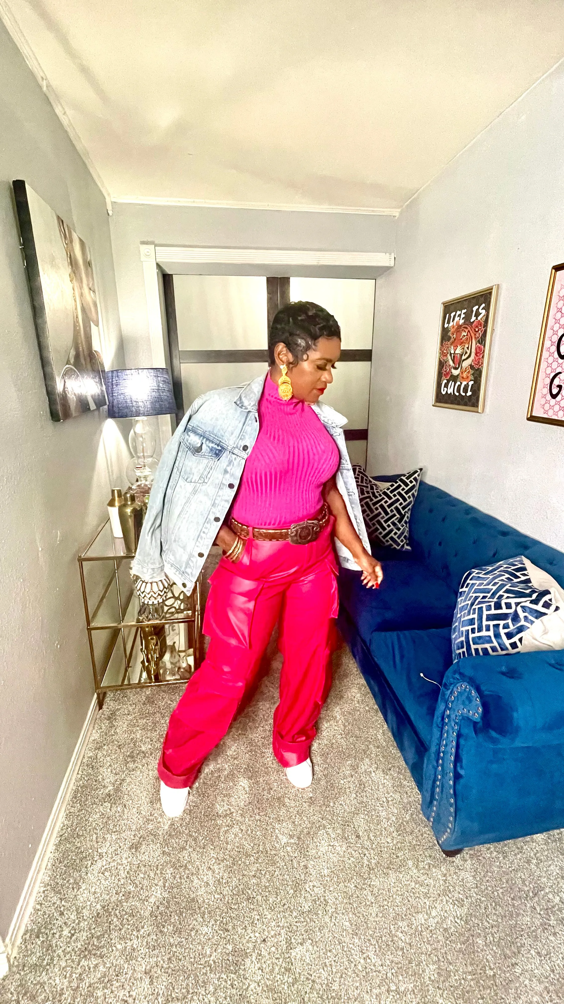 Pretty in Pink Cargos