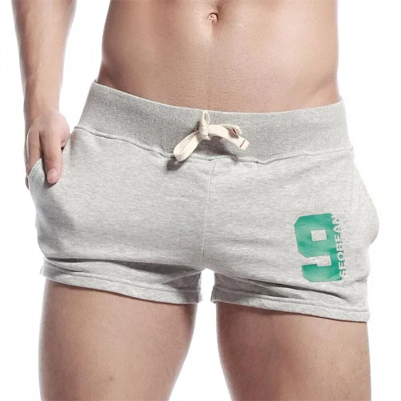 SEOBEAN Men Casual Shorts Cotton Breathable Fitness Jogger Sport Shorts Men's Clothing Bottoms Summer Shorts
